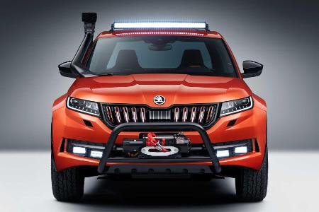 Der Skoda Mountiaq ist ein Kodiaq-Pickup mit Haken