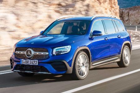 Mercedes GLB: SUV mit bis zu sieben Sitzplätzen