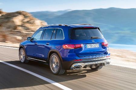 Mercedes GLB: SUV mit bis zu sieben Sitzplätzen