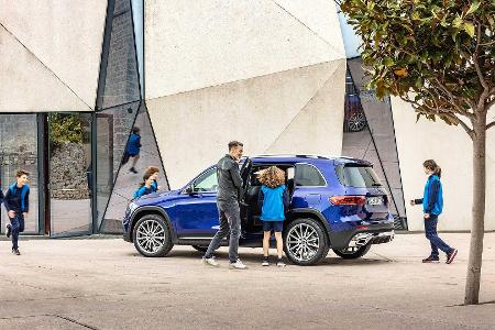 Mercedes GLB: SUV mit bis zu sieben Sitzplätzen