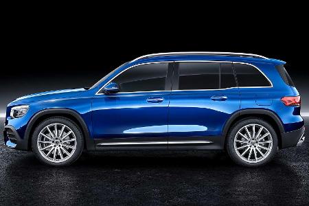 Mercedes GLB: SUV mit bis zu sieben Sitzplätzen