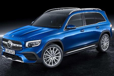 Mercedes GLB: SUV mit bis zu sieben Sitzplätzen