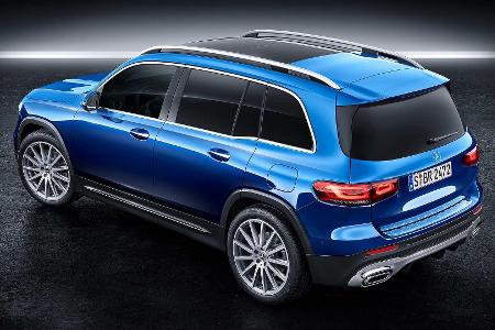 Mercedes GLB: SUV mit bis zu sieben Sitzplätzen