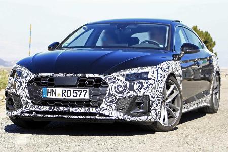 Audi A5 Sportback (2019) Erlkönig: Das Facelift naht