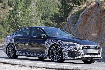 Audi A5 Sportback (2019) Erlkönig: Das Facelift naht