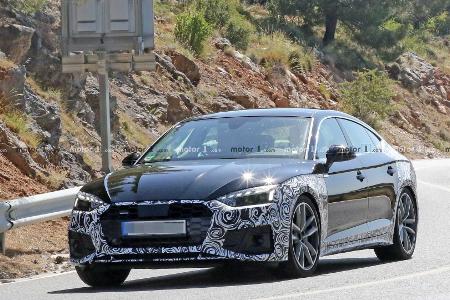 Audi A5 Sportback (2019) Erlkönig: Das Facelift naht