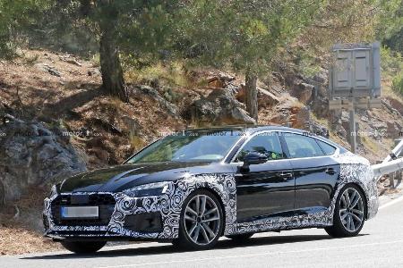 Audi A5 Sportback (2019) Erlkönig: Das Facelift naht