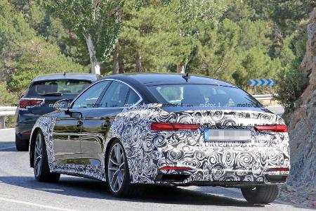 Audi A5 Sportback (2019) Erlkönig: Das Facelift naht