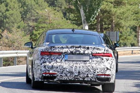 Audi A5 Sportback (2019) Erlkönig: Das Facelift naht
