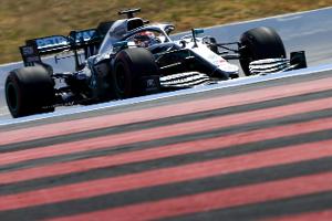 Lewis Hamilton sicherte sich die Bestzeit im ersten Freien Training in Le Castellet