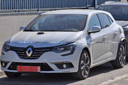 Renault Megane Hybrid (2020) Erlkönig erwischt