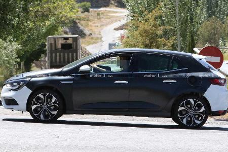 Renault Megane Hybrid (2020) Erlkönig erwischt
