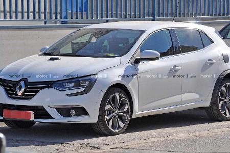 Renault Megane Hybrid (2020) Erlkönig erwischt