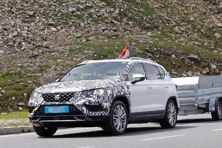 Seat Ateca Facelift (2020) Erlkönig: Was ist da im Busch?