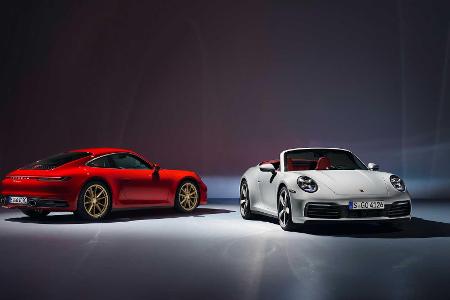Porsche 911 Carrera (992): Neuer Basis-Elfer debütiert mit 385 PS