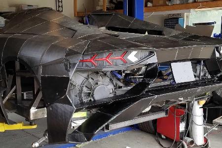 Physiker und sein Sohn 3D-drucken einen Lamborghini Aventador