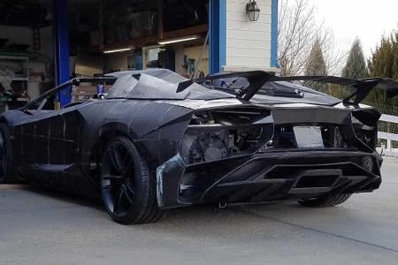 Physiker und sein Sohn 3D-drucken einen Lamborghini Aventador