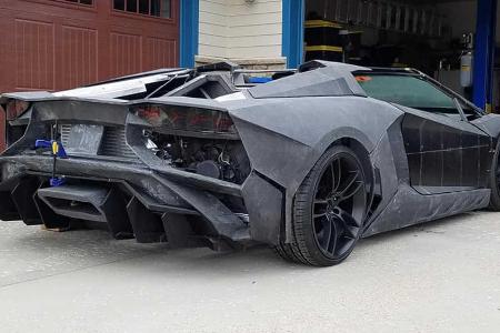 Physiker und sein Sohn 3D-drucken einen Lamborghini Aventador