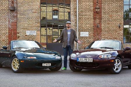 30 Jahre Mazda MX-5: Duell der Generationen