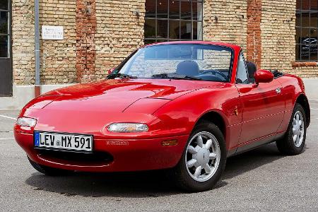 30 Jahre Mazda MX-5: Duell der Generationen