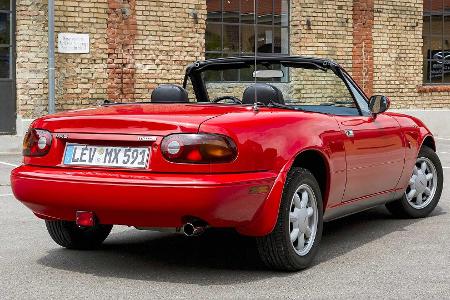 30 Jahre Mazda MX-5: Duell der Generationen