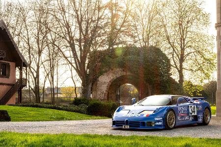 Bugatti EB110: Der Supersportwagen vor dem Veyron