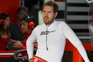Sebastian Vettel konnte keine einzige gezeitete Runde fahren