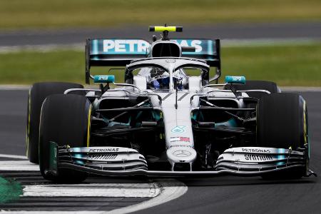 Valtteri Bottas sicherte sich die Bestzeit im zweiten Freien Training in Silverstone