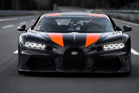 Der Bugatti Chiron SS hätte sogar Tempo 515 geschafft
