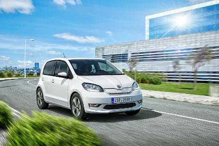Skoda Citigo e iV/Seat Mii Electric/VW e-Up im Vergleich