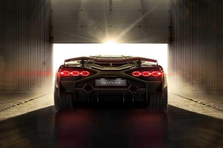 Lamborghini Sián: Limitierter Hybrid-Supersportler