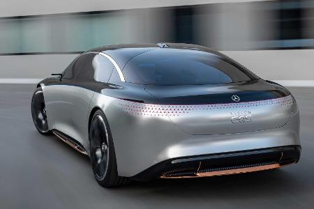 Mercedes Vision EQS: Oberklasselimousine auf neuer Elektro-Plattform