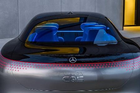 Mercedes Vision EQS: Oberklasselimousine auf neuer Elektro-Plattform