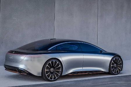 Mercedes Vision EQS: Oberklasselimousine auf neuer Elektro-Plattform