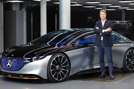 Mercedes Vision EQS: Oberklasselimousine auf neuer Elektro-Plattform