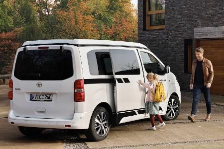 Crosscamp: Neues Hymer-Campingmobil auf Basis des Toyota Proace Verso