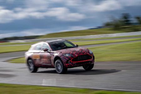 Aston Martin DBX (2020): Letzte Tests vor der Premiere
