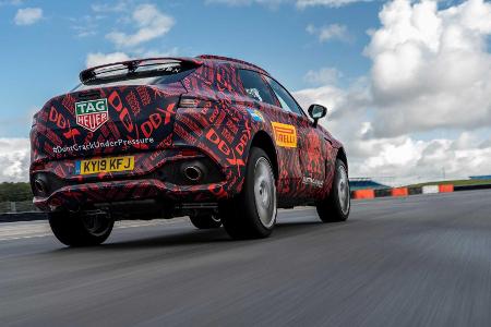 Aston Martin DBX (2020): Letzte Tests vor der Premiere
