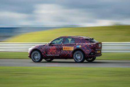 Aston Martin DBX (2020): Letzte Tests vor der Premiere