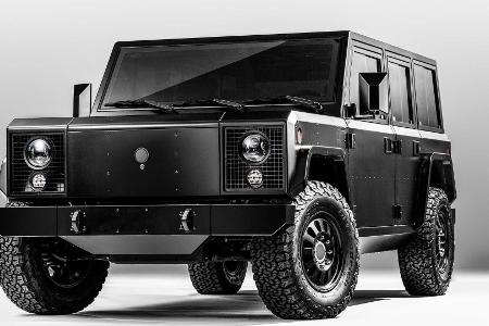 Bollinger B1 und B2: Elektrisch ins Gelände