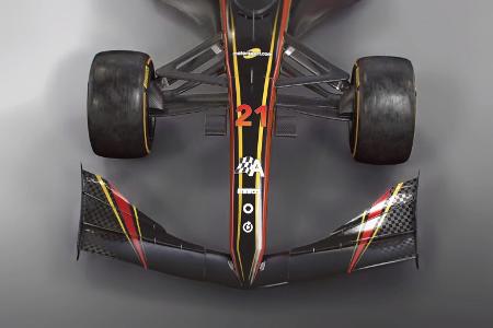 Aufnahmen aus dem Windkanal: Formel 1 zeigt neues Auto für 2021