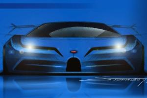 Bugatti EB110 Tribute als Rendering