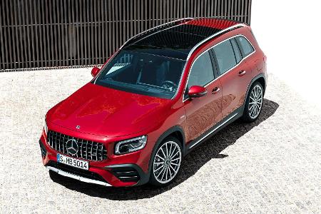 Mercedes-AMG GLB 35 (2019): Siebensitzer mit 306-PS-Turbobenziner