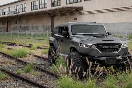 Der neue Rezvani Tank X ist ein 350.000-Dollar-SUV mit Dodge-Demon-Motor