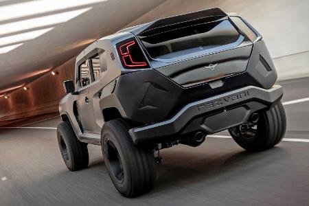 Der neue Rezvani Tank X ist ein 350.000-Dollar-SUV mit Dodge-Demon-Motor