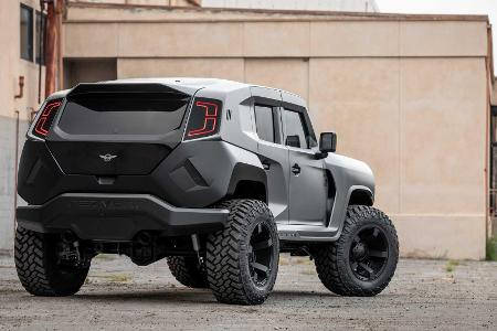 Der neue Rezvani Tank X ist ein 350.000-Dollar-SUV mit Dodge-Demon-Motor