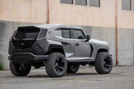 Der neue Rezvani Tank X ist ein 350.000-Dollar-SUV mit Dodge-Demon-Motor
