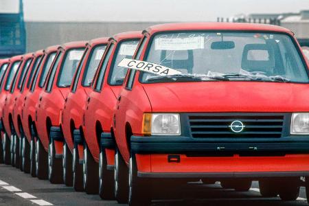 Opel Corsa Historie: Corsa A (1982)