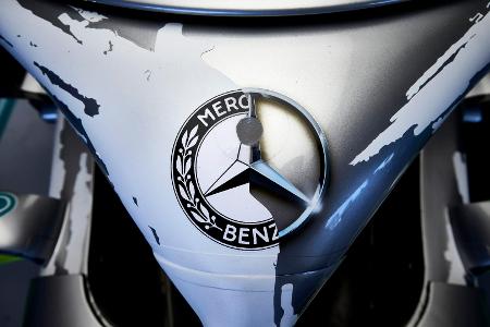 Aus Silber wird Weiß: Mercedes in Hockenheim mit Gedenk-Lackierung