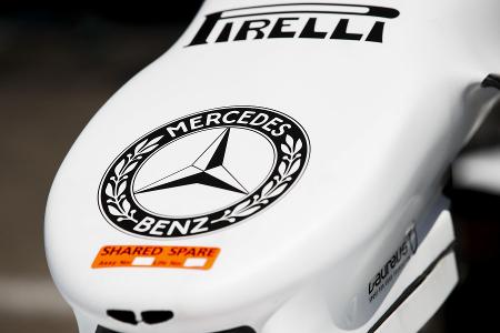 Aus Silber wird Weiß: Mercedes in Hockenheim mit Gedenk-Lackierung